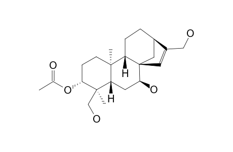 ENT-3-BETA-ACETOXY-7-ALPHA,17,18-TRIHYDROXYKAUR-15-ENE