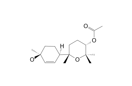 (3S,6S)-3-ACETOXY-2,2,6-TRIMETHYL-6-([1S,4R]-4-HYDROXY-4-METHYLCYClOHEX-2-EN-1-YL)-TETRAHYDROPYRAN