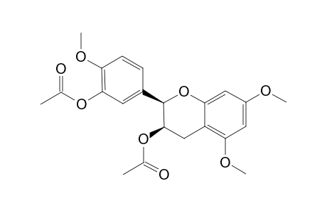 (2-S,3-S)-3,3'-DIACETOXY-5,7,4'-TRIMETHOXY-FLAVAN-3-OL