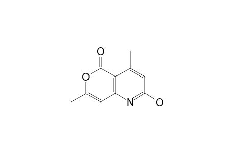 4,7-dimethyl-1H-pyrano[3,4-e]pyridine-2,5-quinone