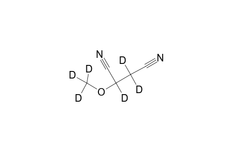 Perdeutero-2-methoxysuccinonitrile