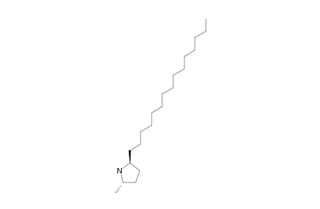 2-PENTADECYL-5-METHYLPYRROLIDINE