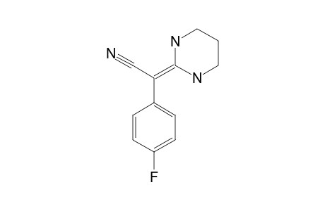 (2-HEXAHYDROPYRIMIDINYLIDENE)-(4-FLUOROPHENYL)-ACETONITRILE