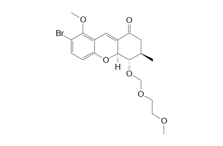 (CIS)-(3R,4S,4AS)-7-BROMO-8-METHOXY-4-[(2-METHOXYETHOXY)-METHOXY]-3-METHYL-2,3,4,4A-TETRAHYDRO-1H-XANTHEN-1-ONE