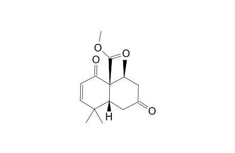 8A-BETA-CARBOMETHOXY-4,4,8-BETA-TRIMETHYL-4,4A,5,7,8,8A-HEXAHYDRONAPHTHALENE-1,6-DIONE