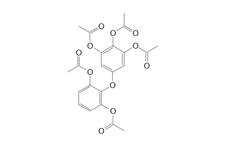 2,6,3',4',5'-PENTA-ACETOXY-DIPHENYLETHER