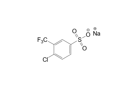 4-CHLORO-alpha,alpha,alpha-TRIFLUORO-m-TOLUENESULFONIC ACID, SODIUM SALT