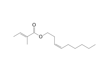 (3Z)-Nonenyl tiglate