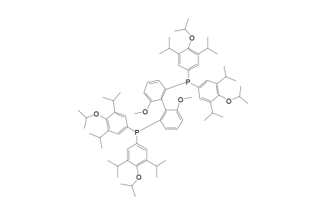 (1S)-2,6'-BIS-[BIS-(3,5-DIISOPROPYL-4-ISOPROPOXYPHENYL)-PHOSPHANYL]-6,2'-DIMETHOXYBIPHENYL