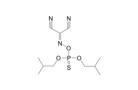 DIISOBUTOXYTHIOPHOSPHORYLOXYIMINOMALONONITRILE