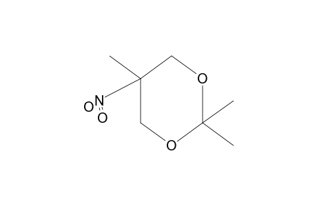 5-NITRO-2,2,5-TRIMETHYL-m-DIOXANE