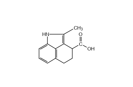 2-methyl-1,3,4,5-tetrahydrobenz[cd]indole-3-carboxylic acid