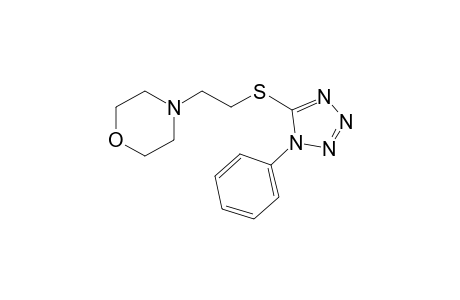 Morpholine, 4-[2-[(1-phenyl-1H-tetrazol-5-yl)thio]ethyl]-