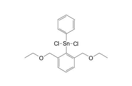 1,3-BIS-(ETHOXYMETHYL)-BENZENE-2-DICHLOROPHENYLTIN