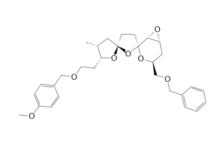 (2R,3R,5S,7R,9S,11R,12R)-9-[(BENZYLOXY)-METHYL]-2-[(4-METHOXYBENZYL)-OXY]-ETHYL-3-METHYL-1,6,8-TRIOXADISPIRO-[4.1.5.2]-11,12-EPOXY-TETRADECANE