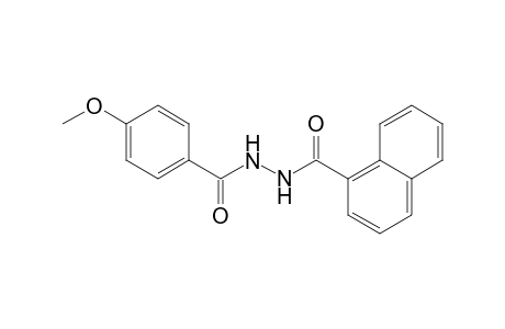 1-(4-Methoxybenzoyl)-2-(1-naphthoyl)hydrazine