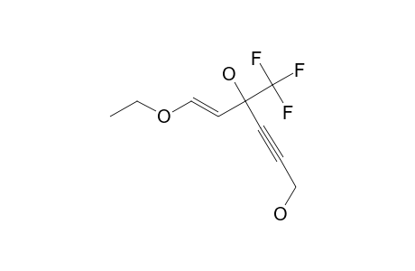 6-ETHOXY-4-TRIFLUOROMETHYL-5-HEXEN-2-YN-1,4-DIOL