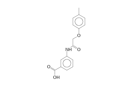 3-{[(4-methylphenoxy)acetyl]amino}benzoic acid