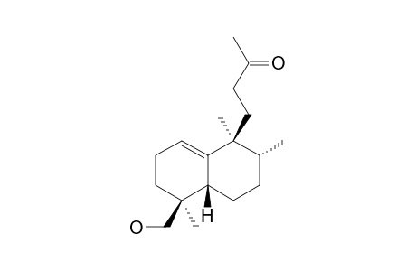 18-HYDROXY-14,15-DINOR-1(10)-ENT-HALIMEN-13-ONE