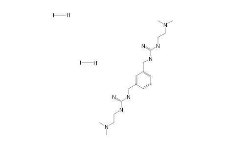 [N'-[3-[[[amino-(2-dimethylaminoethylammonio)methylene]amino]methyl]benzyl]carbamimidoyl]-(2-dimethylaminoethyl)ammonium diiodide