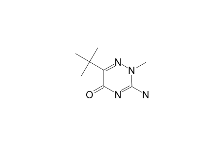 3-AMINO-6-TERT.-BUTYL-2-METHYL-1,2,4-TRIAZIN-5(2H)-ONE