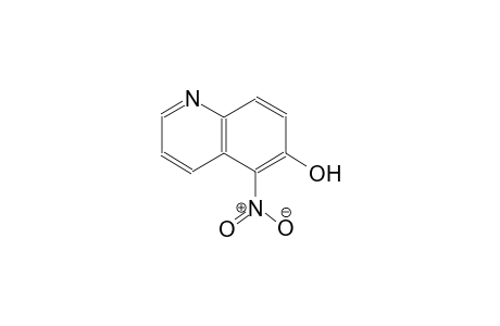 6-quinolinol, 5-nitro-