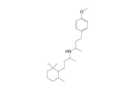 N-[3-(p-METHOXYPHENYL)-1-METHYLPROPYL]-alpha,2,6,6-TETRAMETHYLCYCLOHEXANEPROPYLAMINE