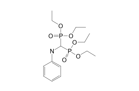 N-PHENYLAMINOMETHYLEN-DIPHOSPHONIC-ACID-TETRAETHYLESTER