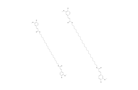 (1E,22E)-1,22-DOCOSANDIOL-DIFERULATE+(1E,24E)-1,24-TETRACOSANEDIOL-DIFERULATE;MIXTURE