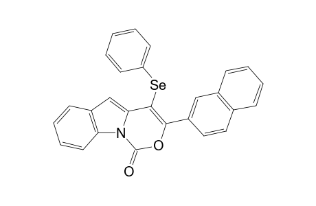 3-(Naphthalen-2-yl)-4-(phenylselanyl)-1H-[1,3]oxazino[3,4-a]indol-1-one