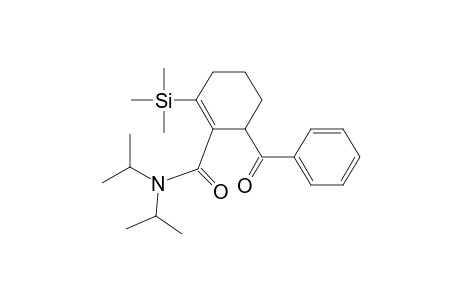 1-Cyclohexene-1-carboxamide, 6-benzoyl-N,N-bis(1-methylethyl)-2-(trimethylsilyl)-