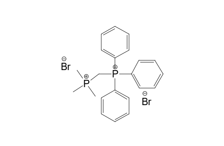 TRIPHENYL-[(TRIMETHYLPHOSPHONIO)-METHYL]-PHOSPHONIUM-DIBROMIDE