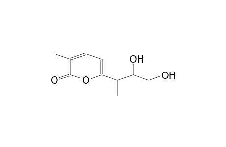 2H-PYRAN-2-ONE, 6-(2,3-DIHYDROXY-1-METHYLPROPYL)-3-METHYL-