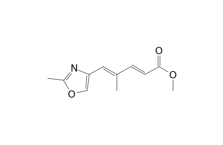 (1'E,3'E)-4-(4'-(Methoxycarbonyl)-2'-methyl-1',3'-butadienyl)-2-methyloxazole