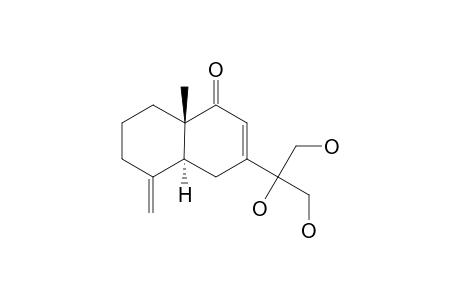 11,12,13-TRIHYDROXY-4(15),8-EUDESMADIENE-9-ONE