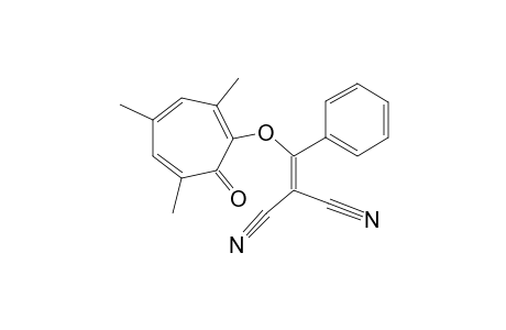 [ALPHA-(2,4,6-TRIMETHYL-7-OXO-1,3,5-CYCLOHEPTATRIEN-1-YLOXY)-BENZYLIDENE]-PROPANEDINITRILE