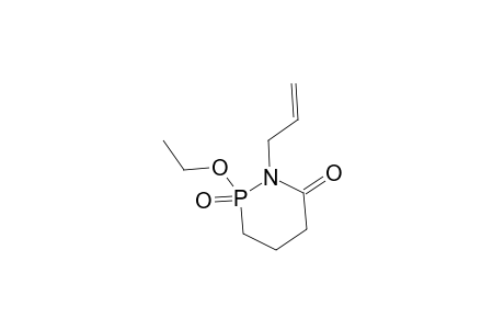 1-Allyl-2-ethoxy-1,2-azaphosphinan-6-one 2-oxide