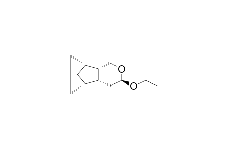 (1R,2R,5BETA,7S,8S)-4-OXA-5-ETHOXYTRICYCLO[6.2.1.0(2,7)]UNDECANE