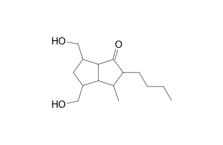 4,6-Bis(hydroxymethyl)-3-methyl-2-butylhexahydropentalen-1(2H)-one