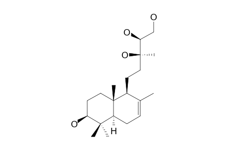 3-BETA,13R,14R,15-TETRAHYDROXY-LABD-7-ENE