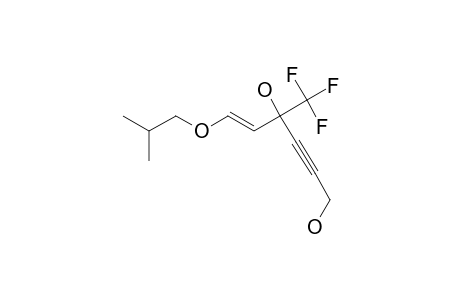 6-ISOBUTOXY-4-TRIFLUOROMETHYL-5-HEXEN-2-YN-1,4-DIOL