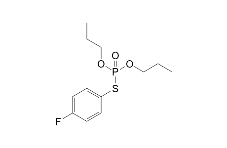 S-(4-Fluorophenyl) O,O-dipropyl thiophosphate