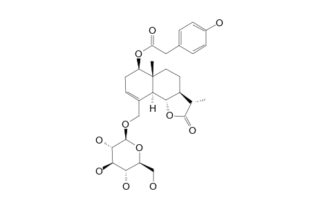 1[BETA]-(P-HYDROXYPHENYLACETYL)-15-O-[BETA]-D-GLUCOPYRANOSYL-5[ALPHA],6[BETA]-H-EUDESMA-3-EN-12,6[ALPHA]-OLIDE