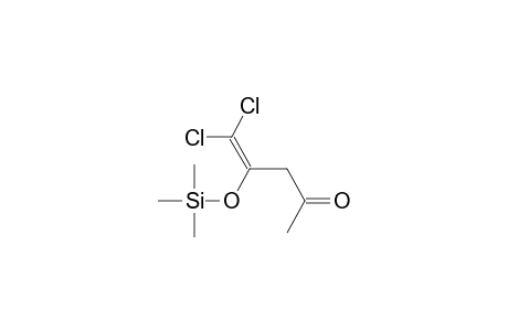 5,5-Dichloro-4-(trimethylsiloxy)-4-penten-2-one