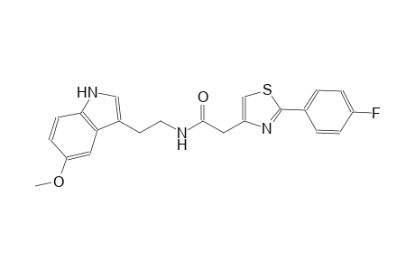 4-thiazoleacetamide, 2-(4-fluorophenyl)-N-[2-(5-methoxy-1H-indol-3-yl)ethyl]-