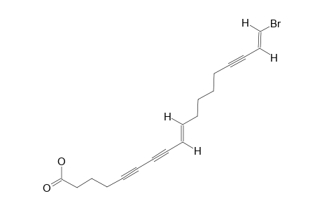 18-BROMO-(9E,17E)-OCTADECA-9,17-DIENE-5,7,15-TRIYNOIC-ACID