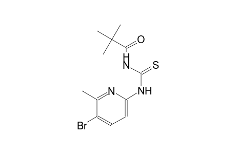 N-(5-bromo-6-methyl-2-pyridinyl)-N'-(2,2-dimethylpropanoyl)thiourea