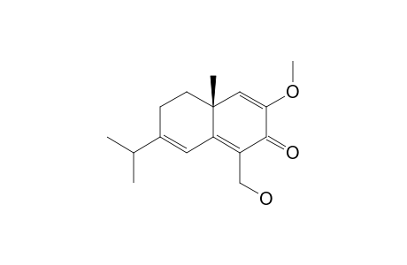 15-HYDROXY-ARGENTONE;2-METHOXY-15-HYDROXY-EUDESMA-1,4,6-TRIEN-3-ONE