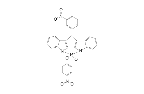 3-[1-(3-NITROPHENYL)-ETHYL]-1-(INDOLE-1-YL-PHOSPHONIC-ACID)-4''-NITRO-PHENYLESTER