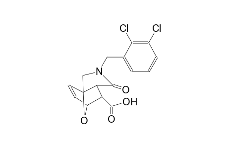 10-Oxa-3-azatricyclo[5.2.1.0(1,5)]dec-8-ene-6-carboxylic acid, 3-[(2,3-dichlorophenyl)methyl]-4-oxo-